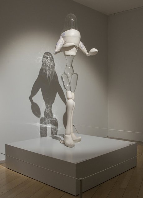 Emma Woffenden: New works Art of Glass, Mummy Woodentop, Fell, installation film and sculpture.. 