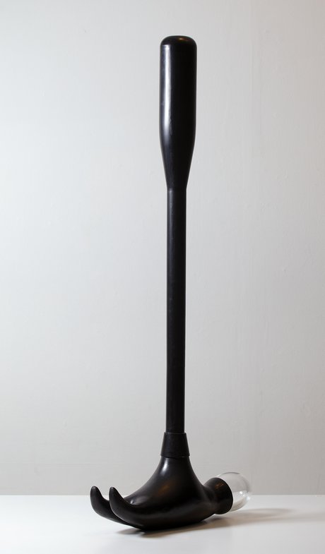 Emma Woffenden: Baby Hammers, 2013. Baby Hammer Black.
H125cm x W56cm x D25cm.