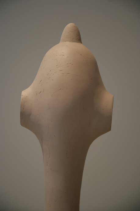 Emma Woffenden: Elephant Revenge Exhibition, 2012. detail of Shark Fin. dimensions 74x26x18 cms. Ceramic.