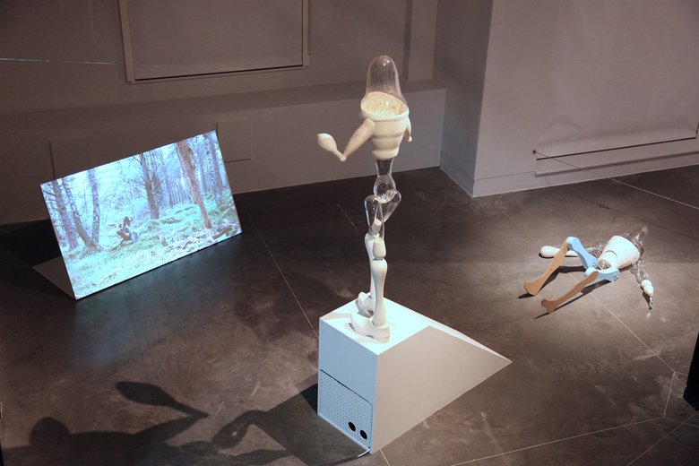 Emma Woffenden: Fell, 2019. Fell installation National centre for Craft and Design